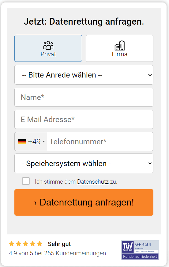 Kontakt zu SD & USB-Stick Datenrettung Düsseldorf